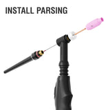 Tungsten electrode WT20 1.6mm*175mm (red head), 10 pieces per box