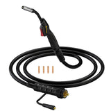 HZXVOGEN 15AK MIG Welding Torch with Euro Connector – Compatible with MIG185 II, HVM270, MIG250 & MIG250DP