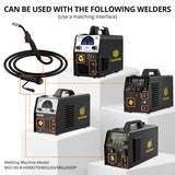 HZXVOGEN 15AK MIG Welding Torch with Euro Connector – Compatible with MIG185 II, HVM270, MIG250 & MIG250DP
