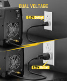 HZXVOGEN TIG200 Digital DC TIG Welder - High Frequency TIG & MMA 2-in-1 - Dual Voltage 110V/220V - Inverter Welding Machine