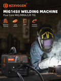 MIG145II 3 in 1 Flux Core MIG/Lift TIG/MMA Welder with Dual Voltage (110V/220V)