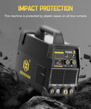 HZXVOGEN TIG200 Digital DC TIG Welder - High Frequency TIG & MMA 2-in-1 - Dual Voltage 110V/220V - Inverter Welding Machine