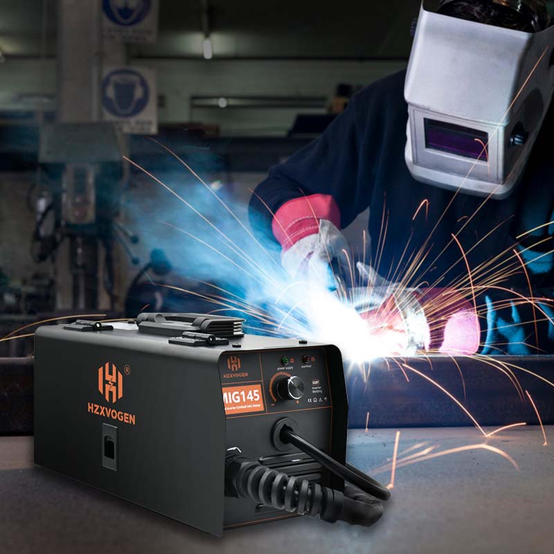 HZXVOGEN MIG145 gasless type MIG welder machine