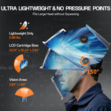 Helmet HB-001 Ocean Water Pattern Blue Model