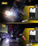 HVT250P AC/DC Aluminum TIG Welder ARC Stick Welding Machine Tools IGBT Inverter