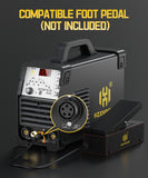HVT250P AC/DC Aluminum TIG Welder ARC Stick Welding Machine Tools IGBT Inverter